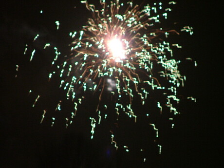 Het vuurwerk in 2009