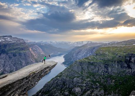 Trolltunga sunset