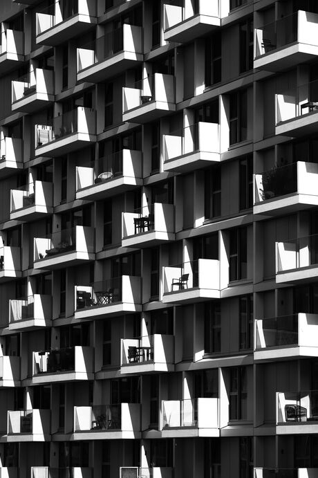 Antwerpen in zwart wit