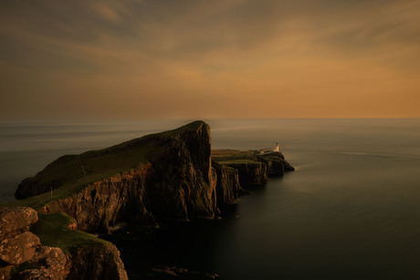 zonsondergang op skye