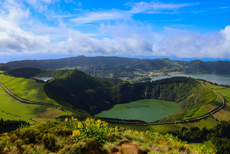 Sete Cidades - Het kratermeer vol tranen.