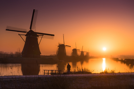 Kinderdijk Sunrise