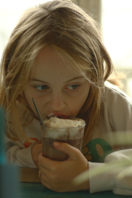 Na de storm is er chocomel! 