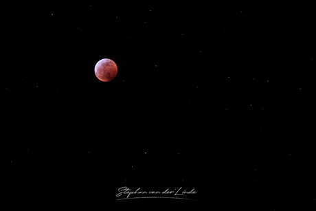 Bloedmaan vanuit Zeeland