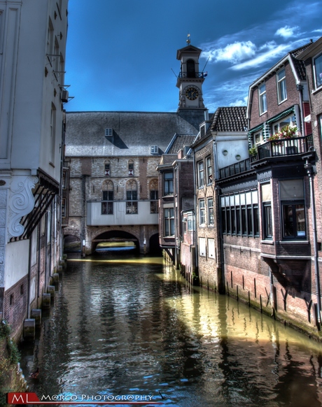 Grachten van Gemeente Dordrecht HDR