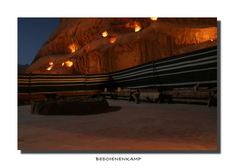 Bedoeïenen kamp in Wadi Rum