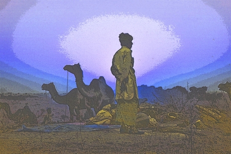 Kamelen handelaar