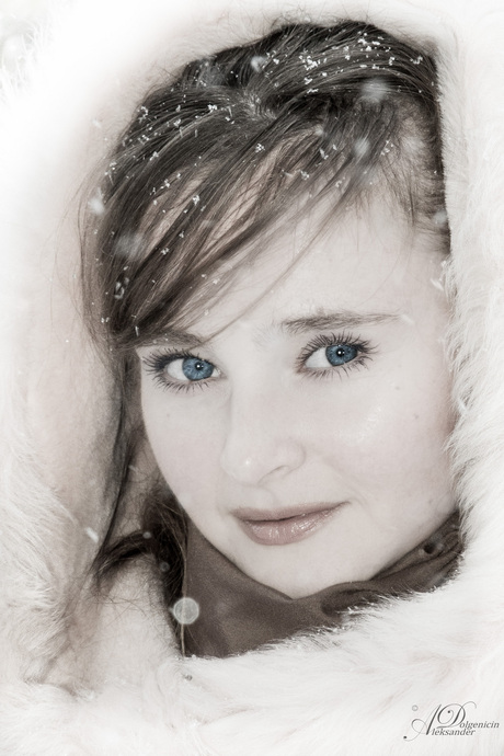 winter portret