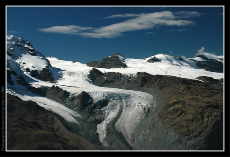 Gletscher bij de Gornergratt