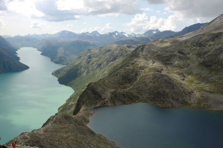 Gjende en Bettvatnet