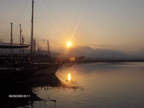 Zonsopgang - Turkije