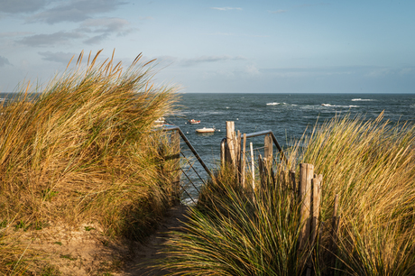 de weg naar zee
