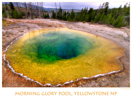 Morning glory pool