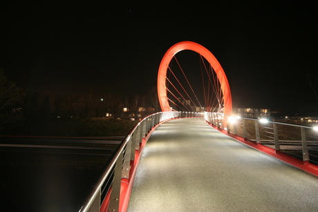 bridge by night