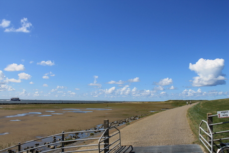 Fietstocht langs het wad