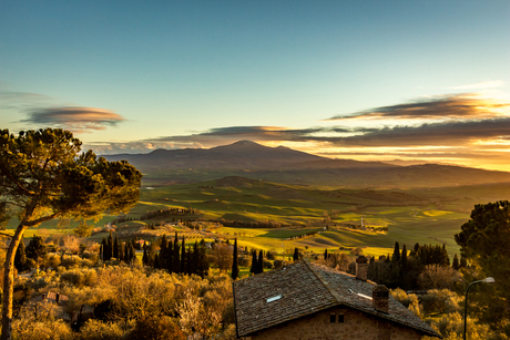 Pienza sunset