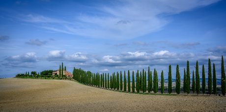Uitzicht over Toscane......