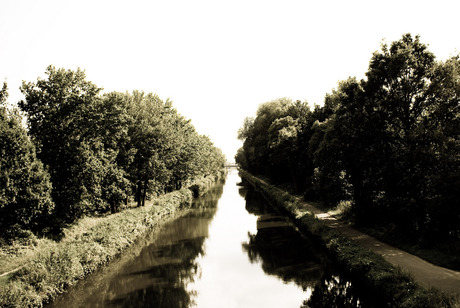 Uitzicht kanaal