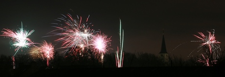 Vuurwerk in Heiloo