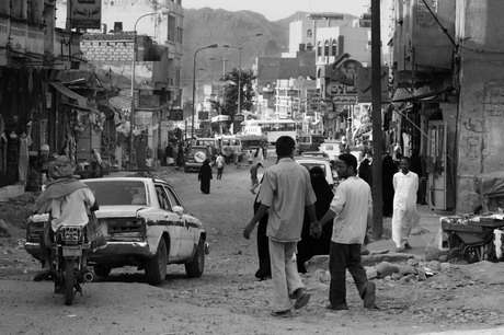 Straatbeeld Sana'a