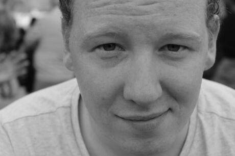 Portret in zwart-wit