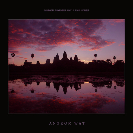 Zonsopgang bij Angkor Wat