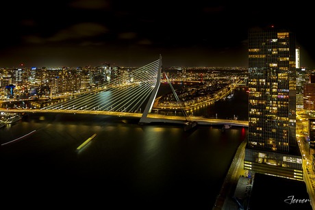 Skyline Rotterdam (Noord-Oost hoog)