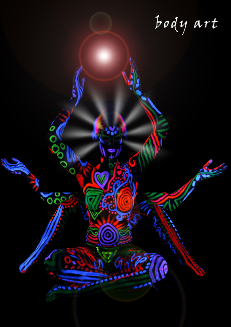 Body Art blacklight bodypaint