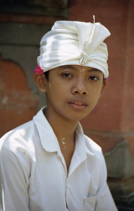 Hindu boy in Bali