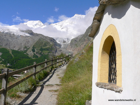 kapellenweg saas fee