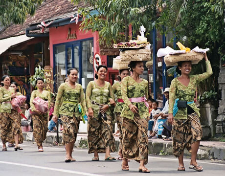 crematie optocht Bali