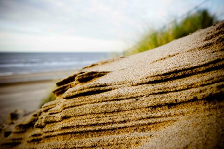 Zand op de korrel