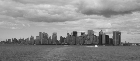 New York, vanaf de boot.