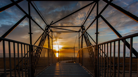 Sunset bridge