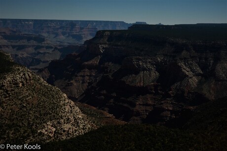 birds view Grand Canyon