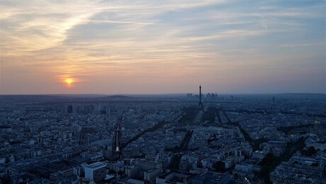 Zonsondergang Parijs