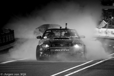 Burning rubber