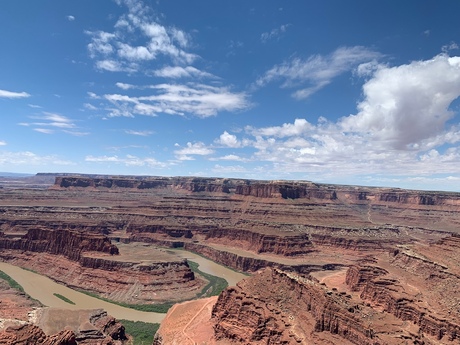 Geweldig uitzicht Death Horse Point