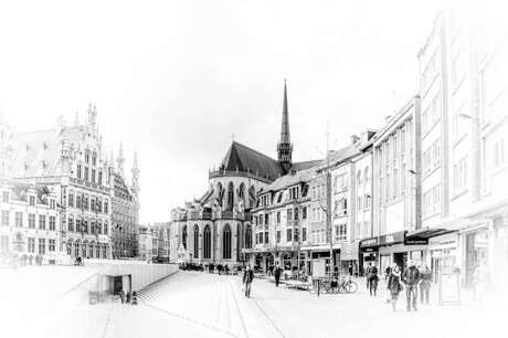 Grote markt Leuven