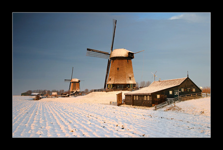 Vanmorgen in de Schermer