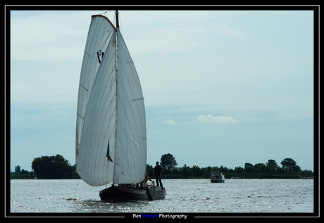 Zeilen op de Kaag