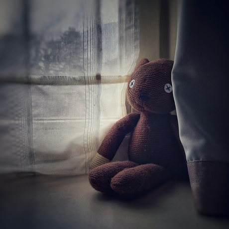 Mr Bean's doll ..... Teddy.