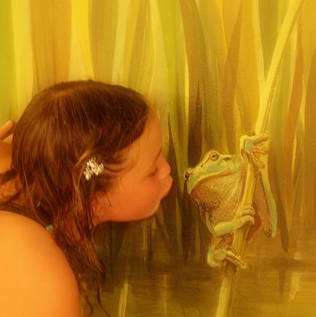 Kiss the frog...