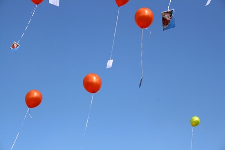 foto's in de lucht