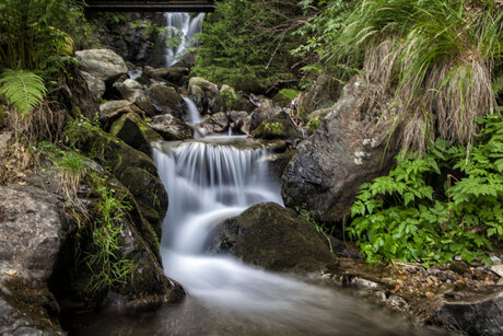 Gedeelte Todtnau watervallen Schwartzwald