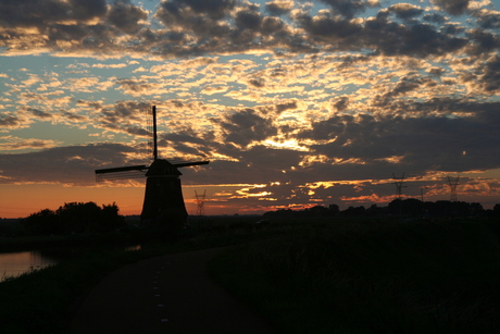 Zonsondergang Purmerend