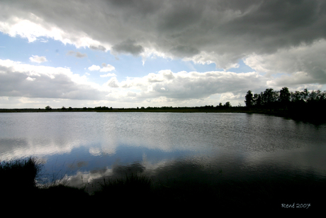 donker wolken