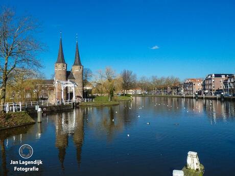 Delft - Oostpoort winter 2014 - 05 maart 2014