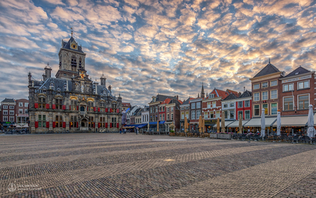 A Dutch Town Under a Vermeer Sky (2)