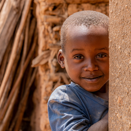 Kind in Oeganda